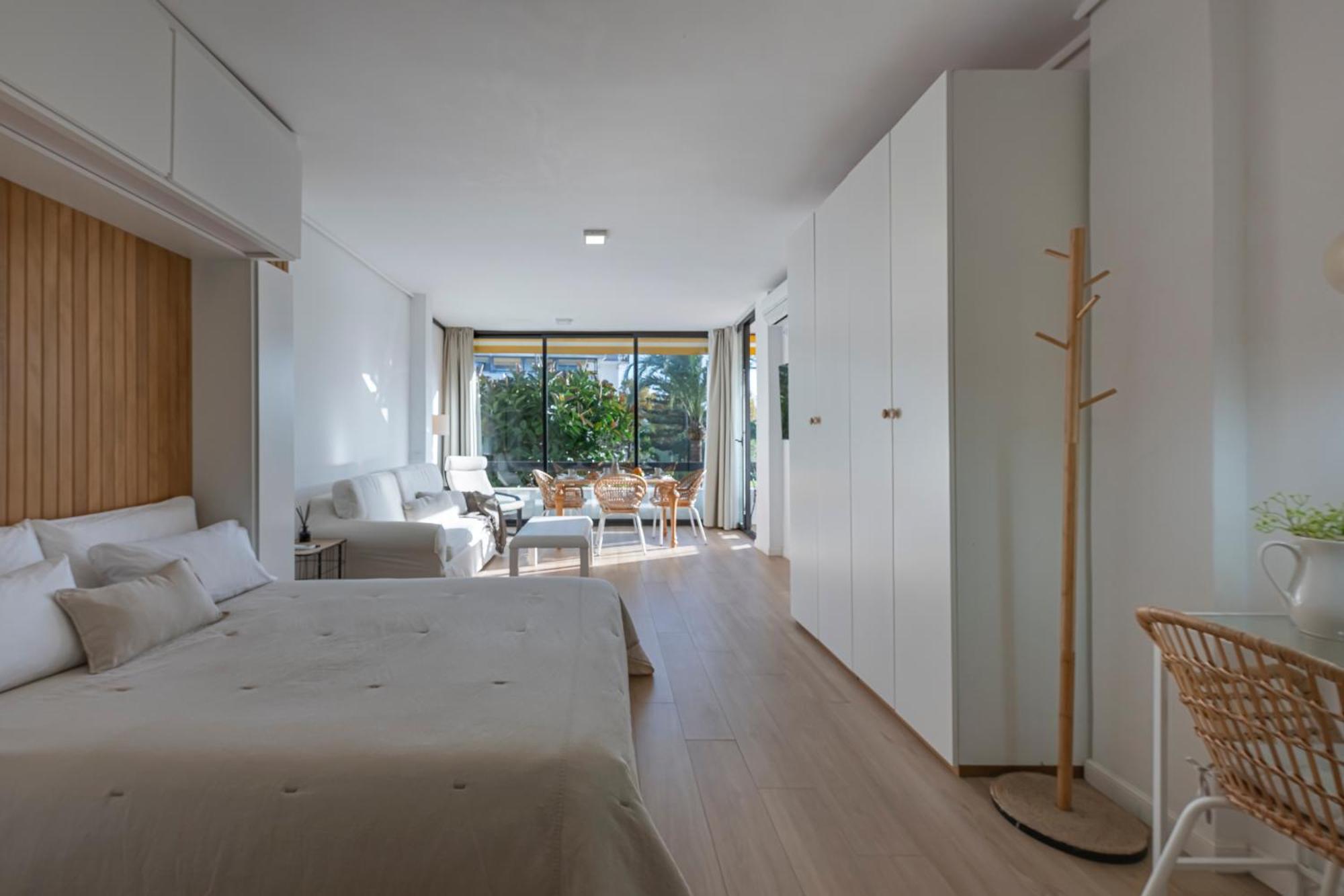 ✺fenomenal Estudio En Milla De Oro✺piscina✺parking Apartamento